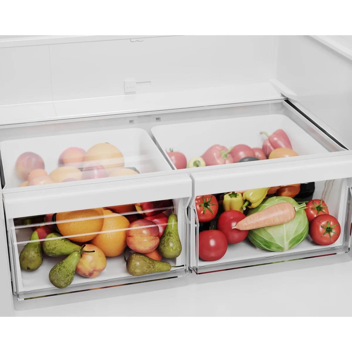 Midea 18.7 cu. ft. Bottom Mount Freezer Refrigerator