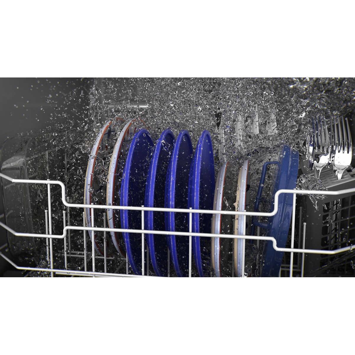 GE Top Control Dishwasher with Steam + Sani and Dry Boost