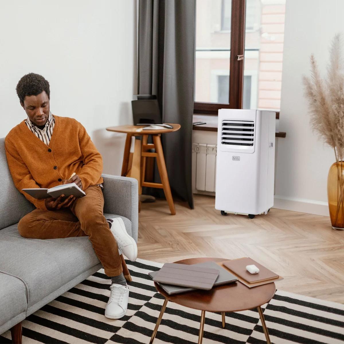 Black+Decker 5,100 BTU Smart Portable Air Conditioner with Remote