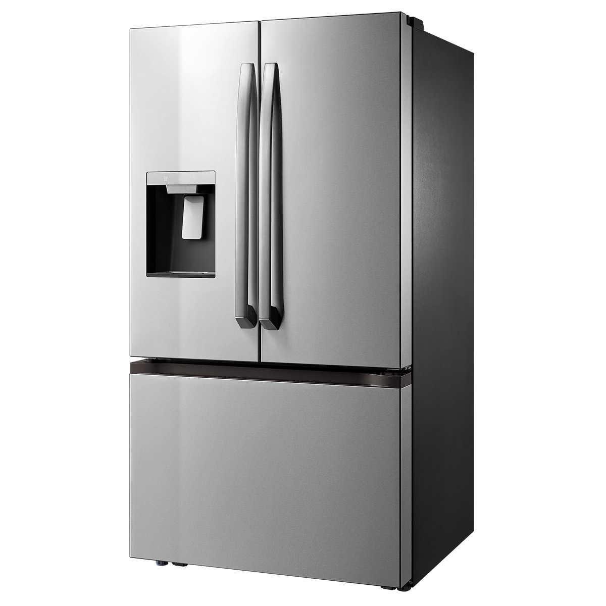Midea 29.3 cu. ft. French Door Bottom Freezer in Stainless Steel