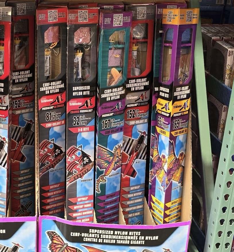 Brainstorm X Kites Supersized Deluxe Nylon X Kites