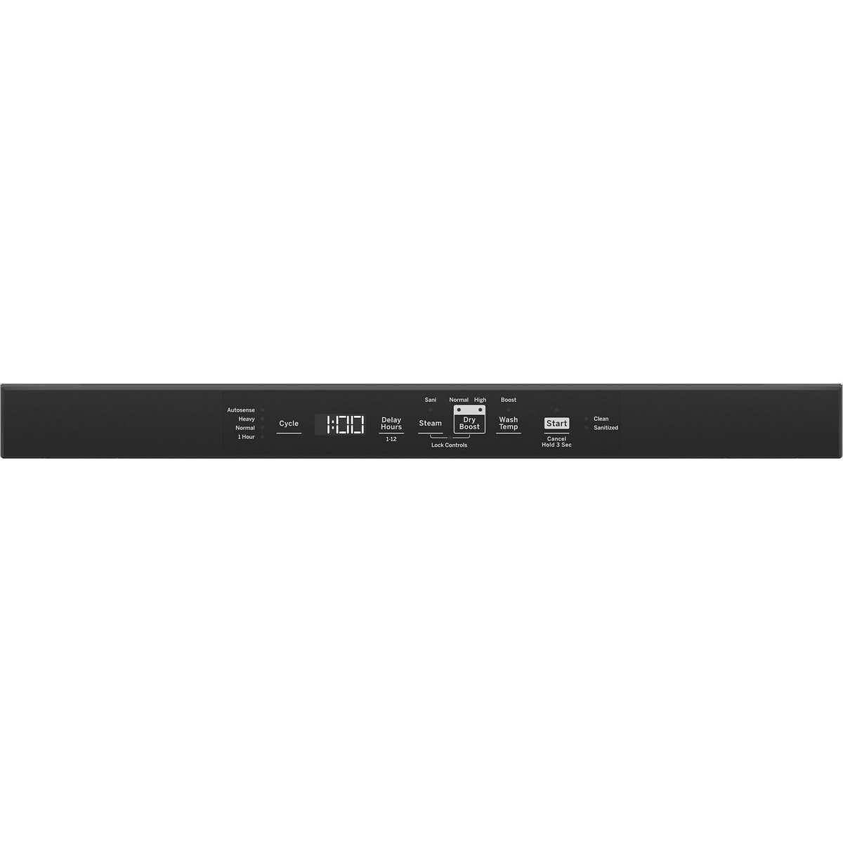 GE Top Control Dishwasher with Steam + Sani and Dry Boost