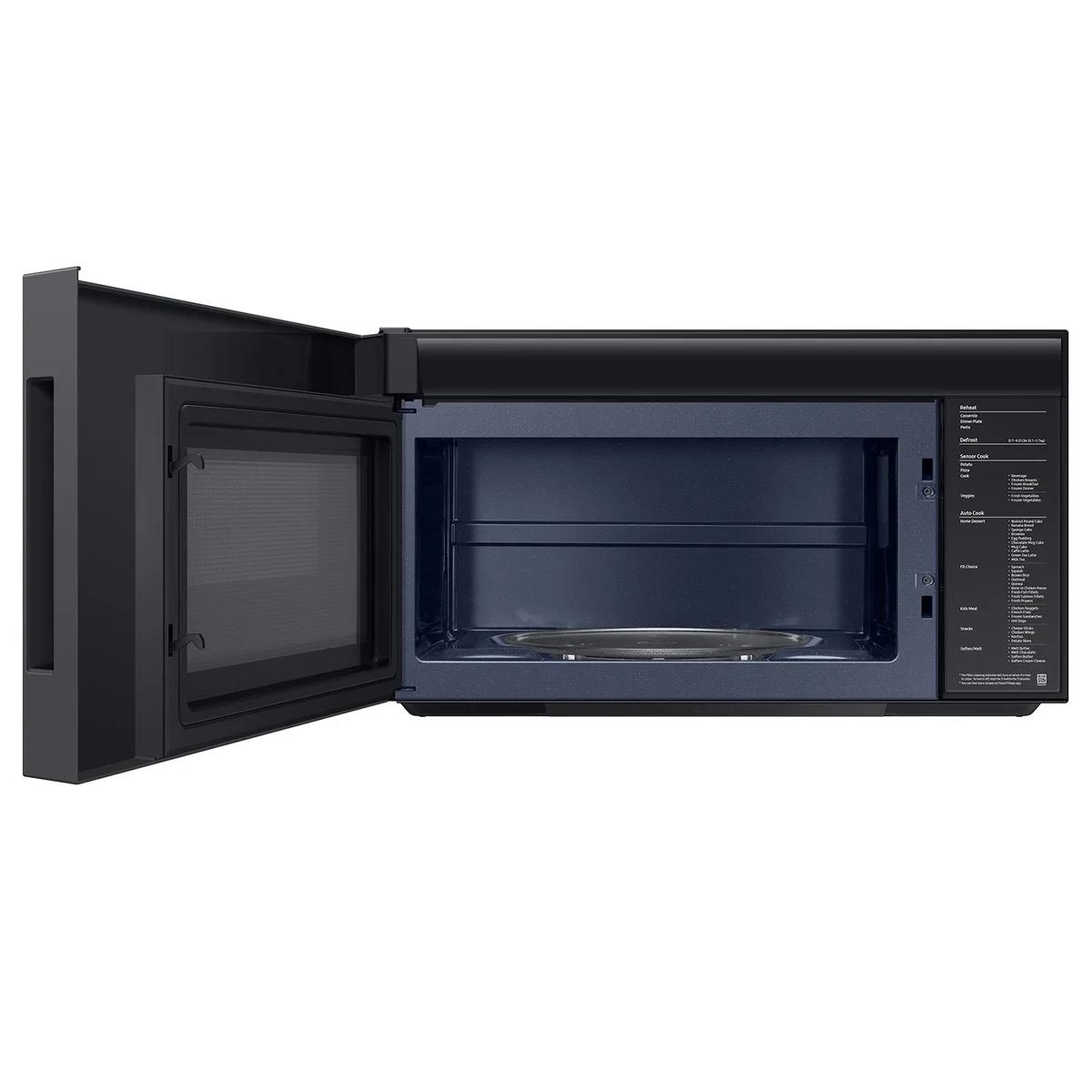 Samsung Bespoke Smart 2.1 cu. ft. Over-the-Range Microwave with Wi-Fi & LCD Display