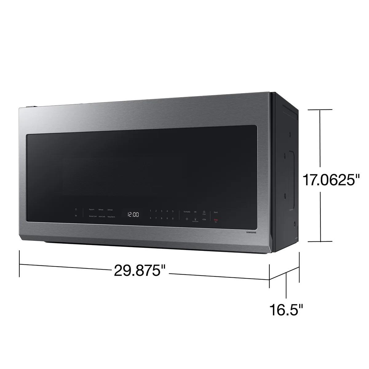 Samsung 2.1 cu. ft. Over-the-Range Microwave with Wi-Fi and SmartThings