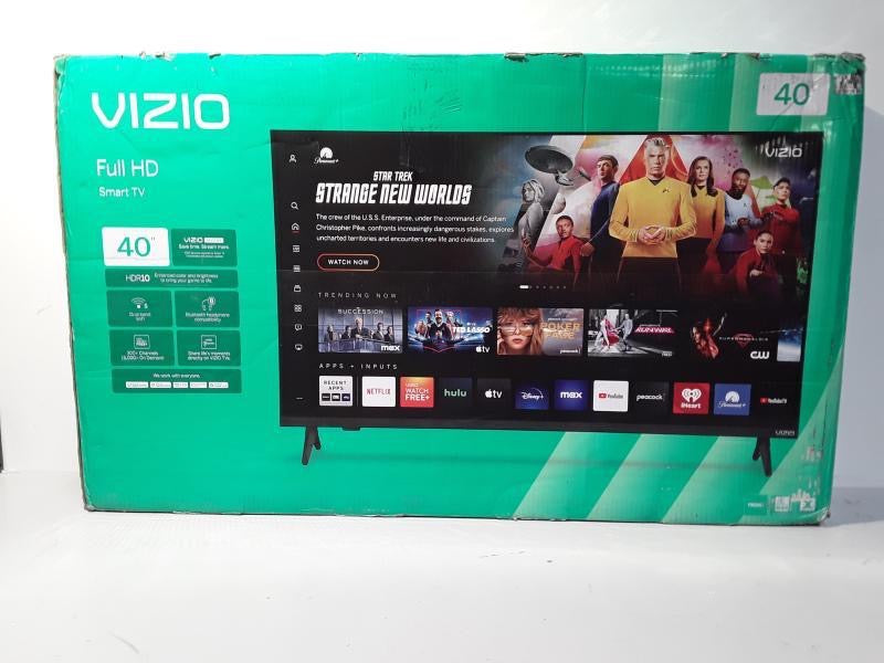 VIZIO 40-inch Full HD 1080p Smart TV with DTS Virtual: X, Alexa Compatibility, Google Cast Built-in, Bluetooth Headphone Capable, (VFD40M-08 New)