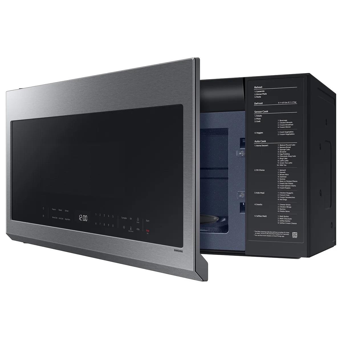 Samsung 2.1 cu. ft. Over-the-Range Microwave with Wi-Fi and SmartThings