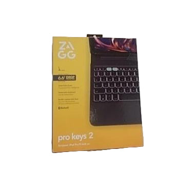 ZAGG Pro Keys 2 iPad Pro 11 (M4) 2024 Keyboard Case - Wireless Keyboard & Detachable Folio Case, Laptop-Style Keys, Multi-Pairing Bluetooth, 6.6 ft Drop Protection, NOT Compatible w iPad Pro Gen 1-4