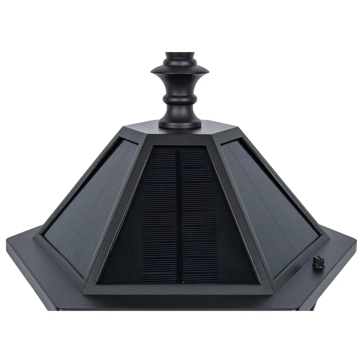 Lutec Outdoor LED Solar Post Light
