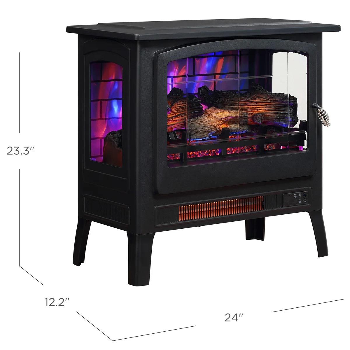 Infrared Electric Fireplace Stove Heater
