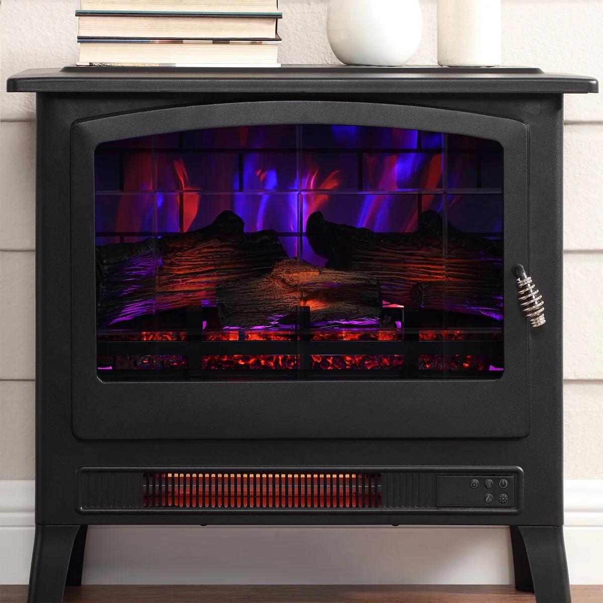 Infrared Electric Fireplace Stove Heater
