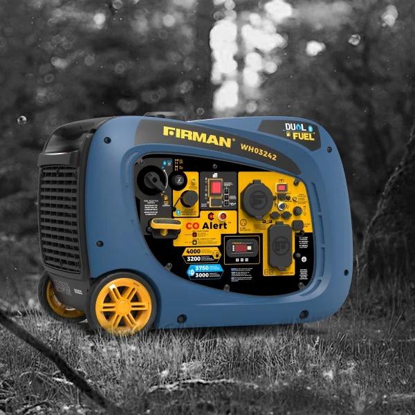 Firman 3200W Running / 4000W Peak Dual Fuel Inverter Generator