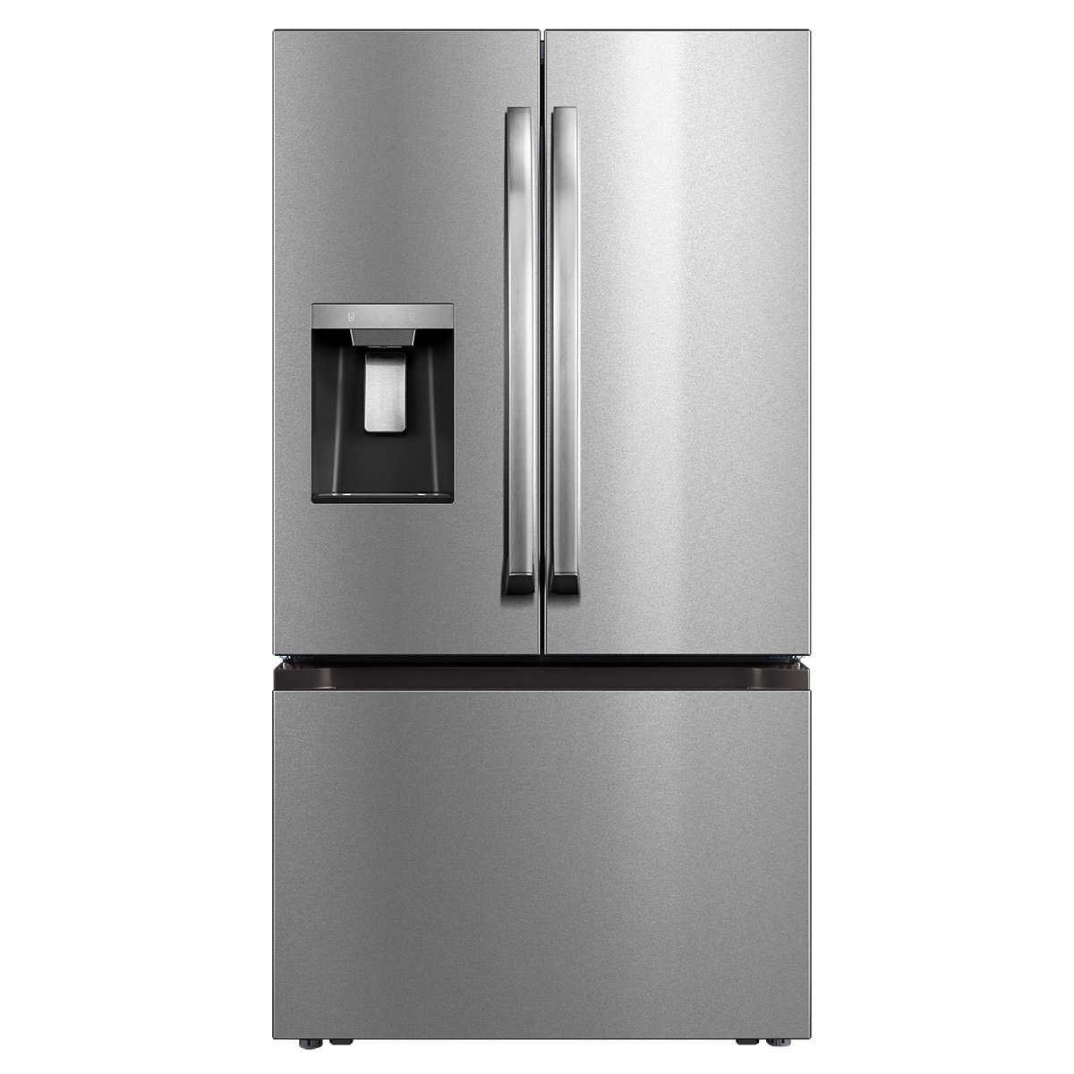 Midea 29.3 cu. ft. French Door Bottom Freezer in Stainless Steel