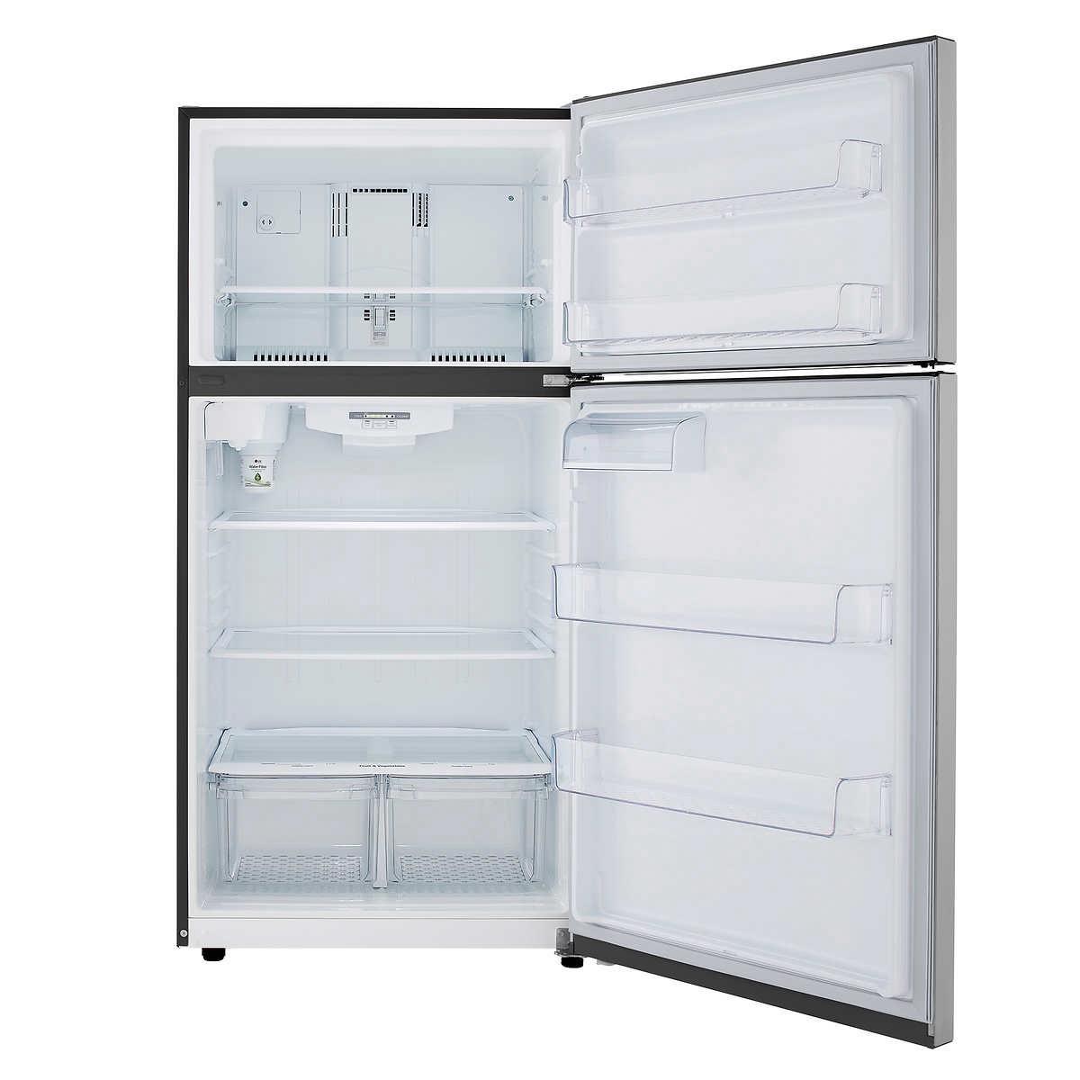LG 23.8 cu. ft. Top Mount Refrigerator with Internal Water Dispenser
