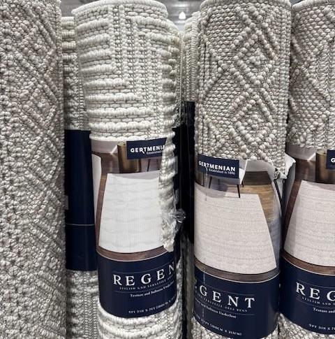 Regent Area Rug Collection, Ameca Cream, 5'3" x 7'