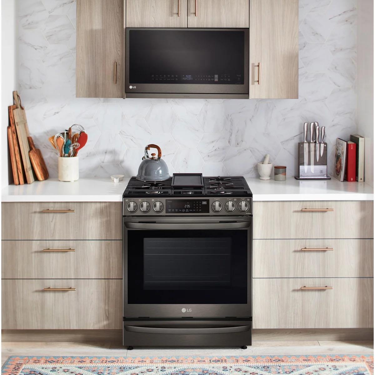 LG 2.1 cu. ft. Wi-Fi Enabled Over-the-Range Microwave Oven with EasyClean
