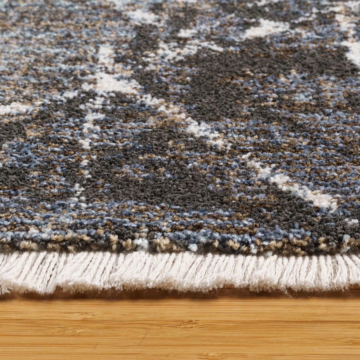 Athens Rug Collection, Brice Charcoal Rug Size: 5 ft. 3 in. x 7 ft.