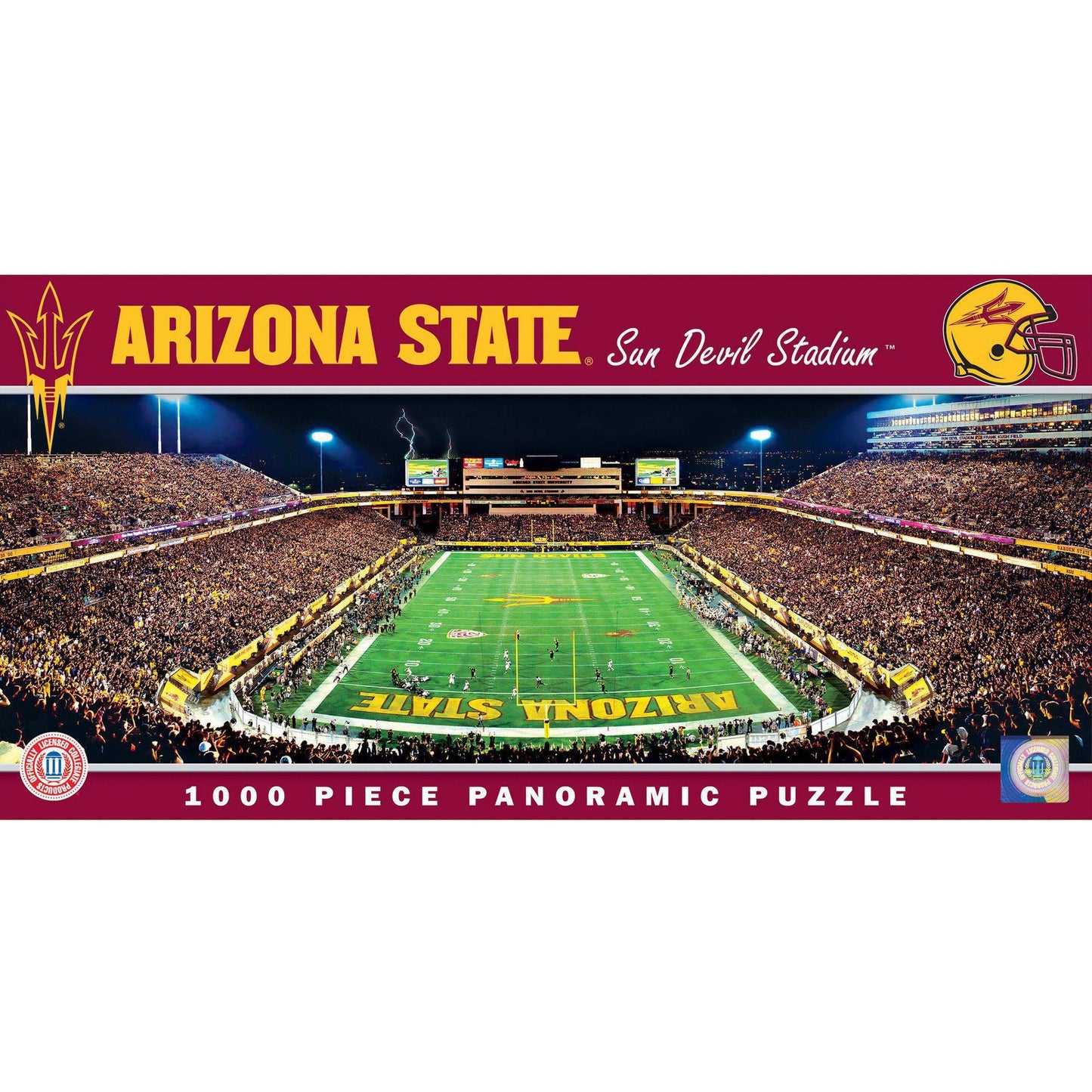 Arizona State Sun Devils 1000 Piece Panoramic Puzzle
