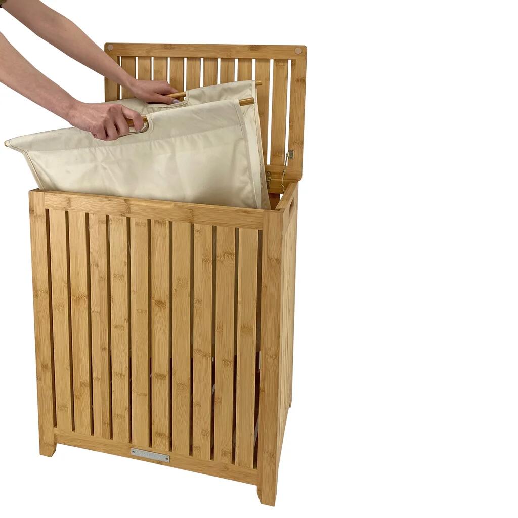 Bamboo Laundry Hamper