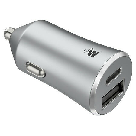 Just Wireless Car Charger 18W-Dual A & C Ports - 1.0 ea