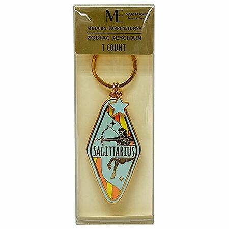 Modern Expressions Sagittarius Keychain - 1.0 ea
