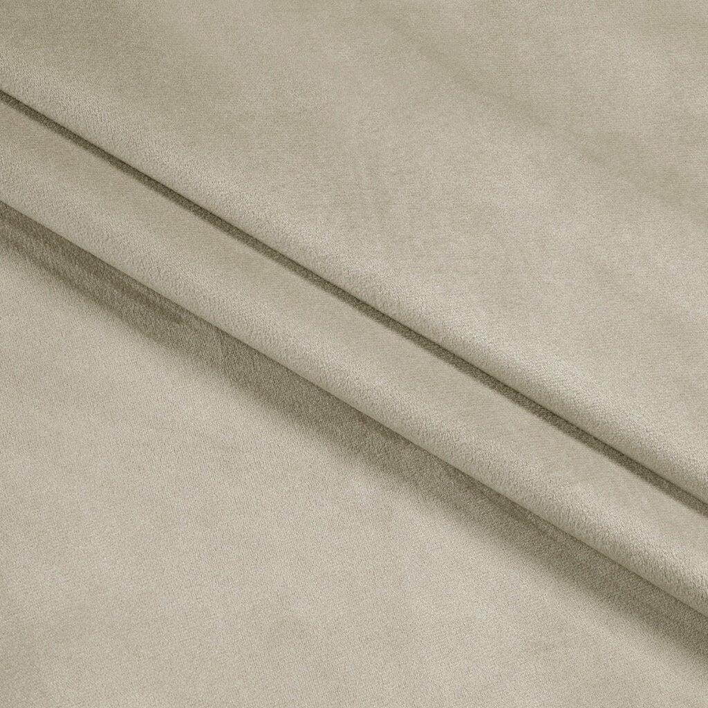 Total Blackout Velvet Window Curtain, 2-pack, Cream, 52 in. x 96 in.