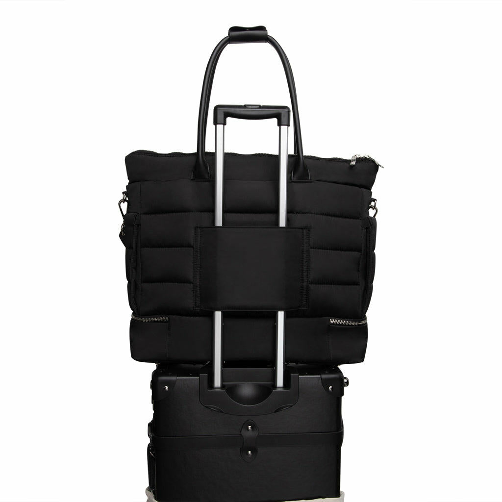 iPack Puffy Tote Bag, Black