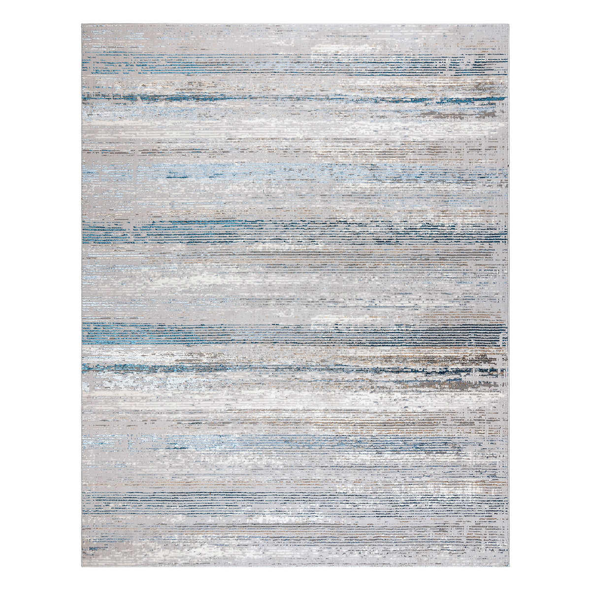 Briton Rug Collection, Mezzin Gray/Blue Rug Size: 6 ft. x 6 ft. 9 in.