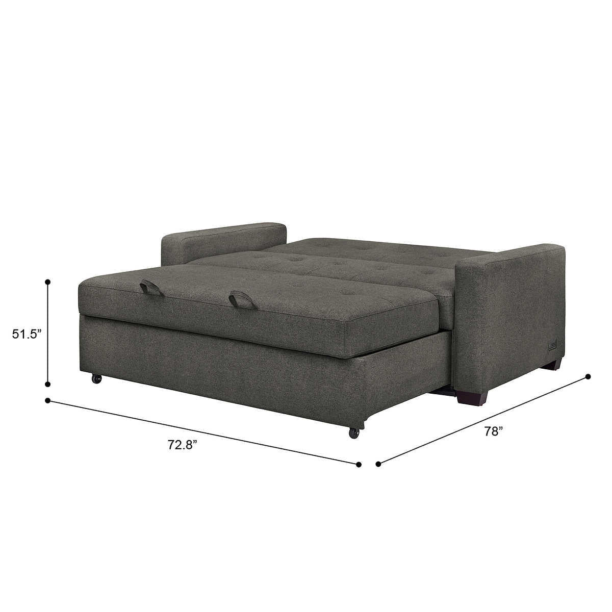 Sealy Meghan Queen Size Sleeper Sofa Gray