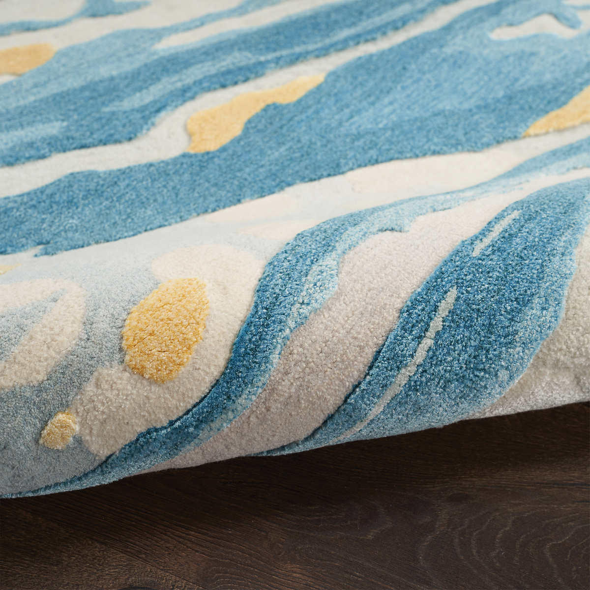 Kroma Area Rug, Ocean Breeze Rug Size: 7 ft. 9 in. x 9 ft. 9 in.