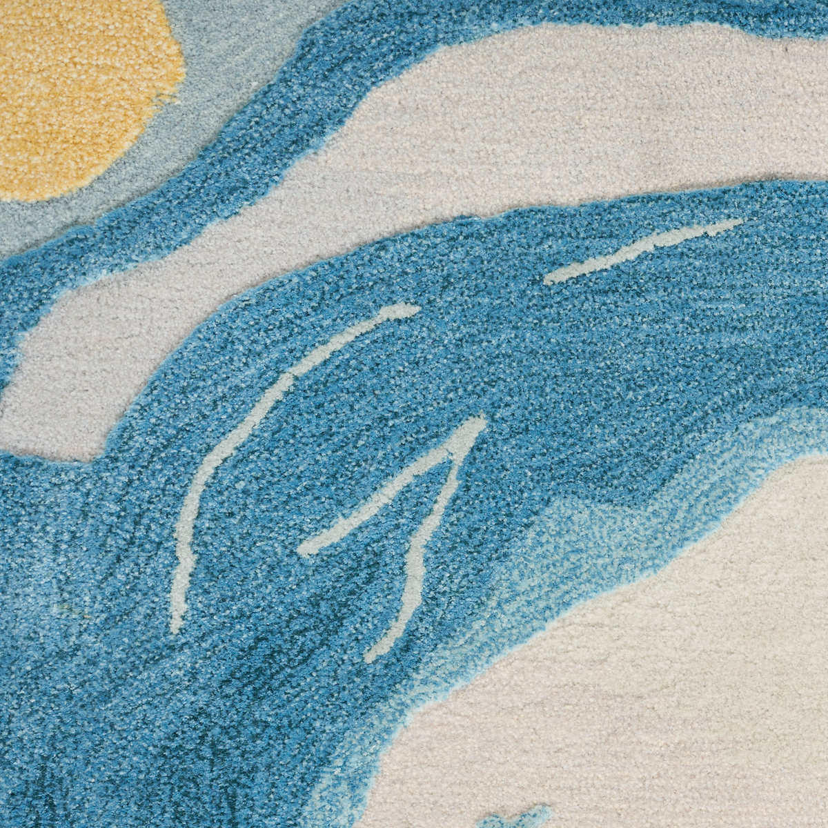 Kroma Area Rug, Ocean Breeze Rug Size: 7 ft. 9 in. x 9 ft. 9 in.