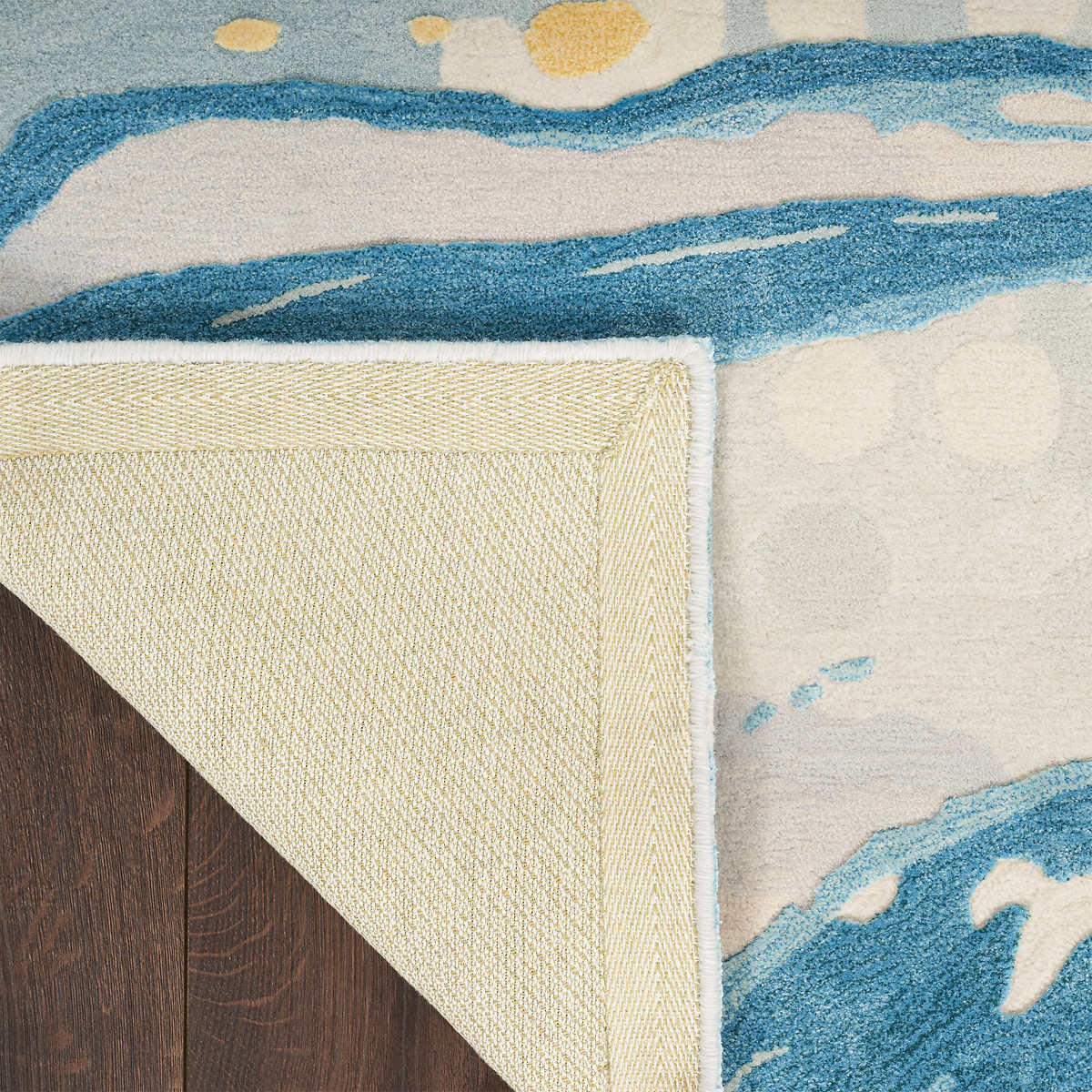 Kroma Area Rug, Ocean Breeze Rug Size: 7 ft. 9 in. x 9 ft. 9 in.