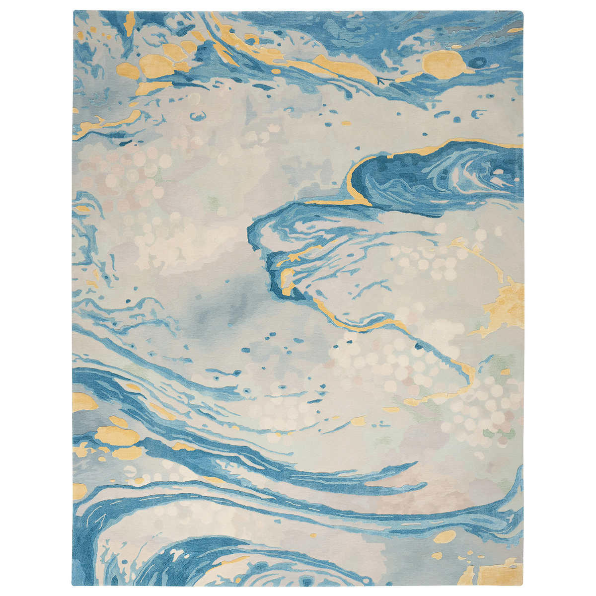Kroma Area Rug, Ocean Breeze Rug Size: 7 ft. 9 in. x 9 ft. 9 in.