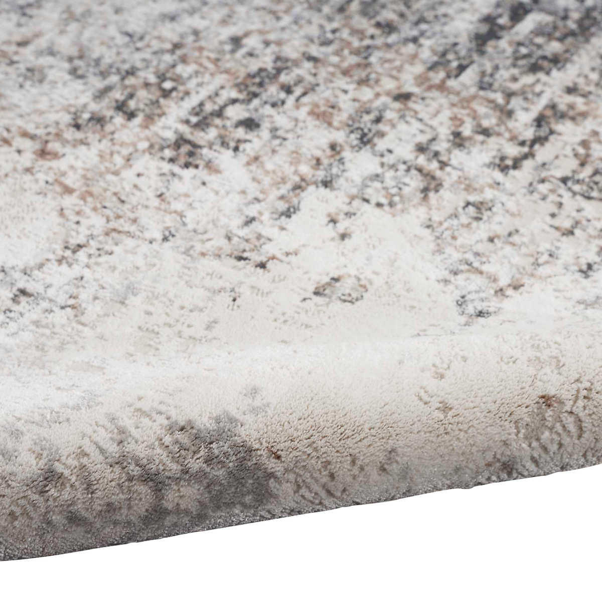 Calvin Klein Luminosity Rug Collection, Ivory Gray Rug Size: 7 ft. 10 in. x 9 ft. 10 in.