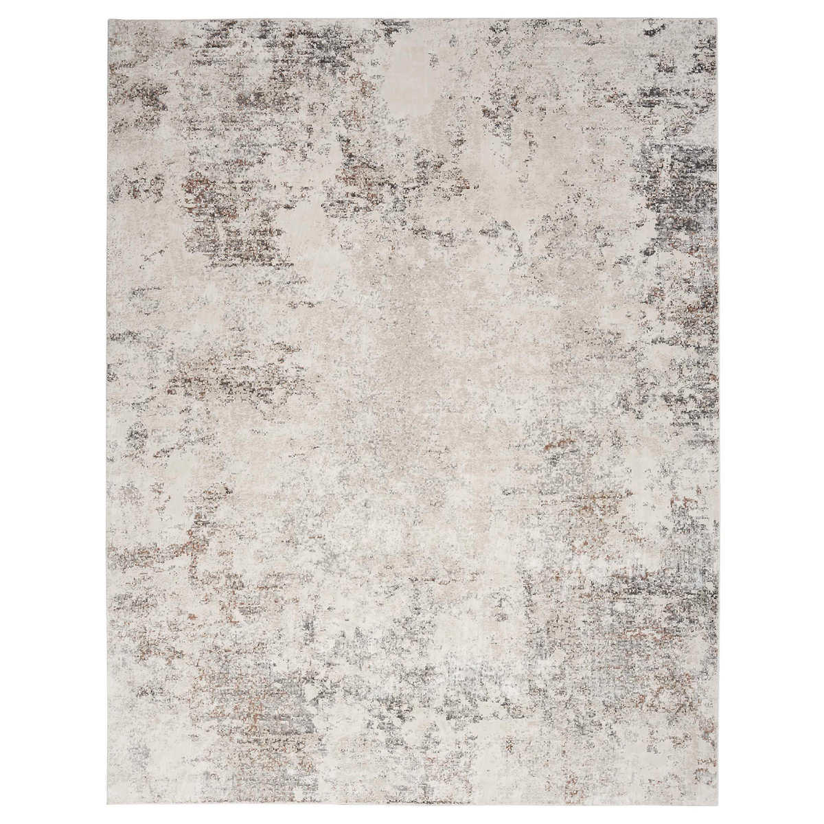 Calvin Klein Luminosity Rug Collection, Ivory Gray Rug Size: 7 ft. 10 in. x 9 ft. 10 in.