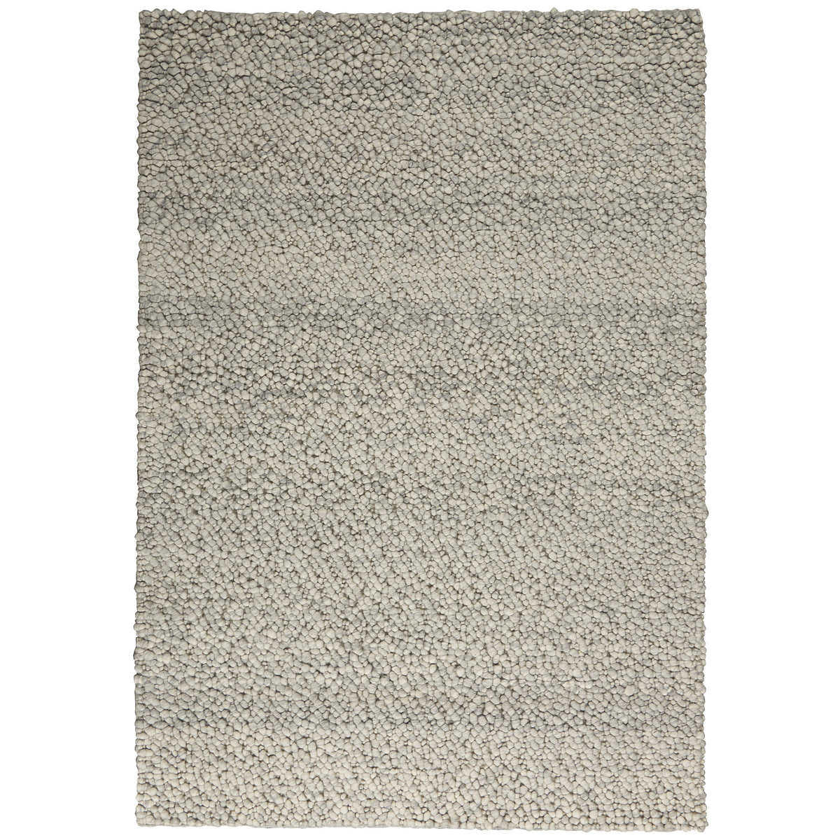 Calvin Klein Wool Area Rug, Cloud Gray Ivory Rug Size: 5 ft. 3 in. x 7 ft. 5 in.