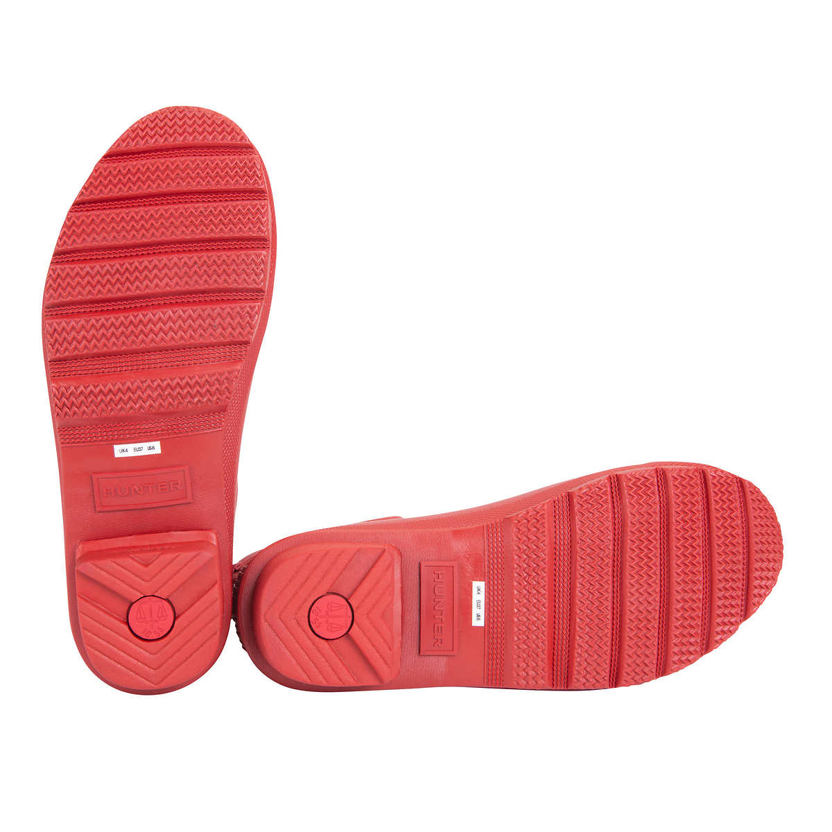 Hunter Ladies' Original Chelsea Rain Boot Red Size - 9