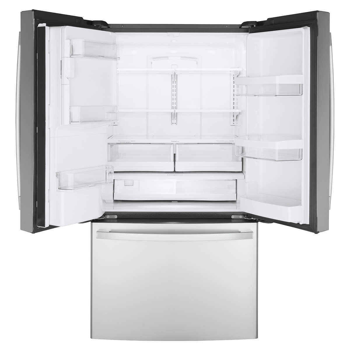 GE 22.1 cu. ft. Counter-Depth French Door Refrigerator with TwinChill Evaporators