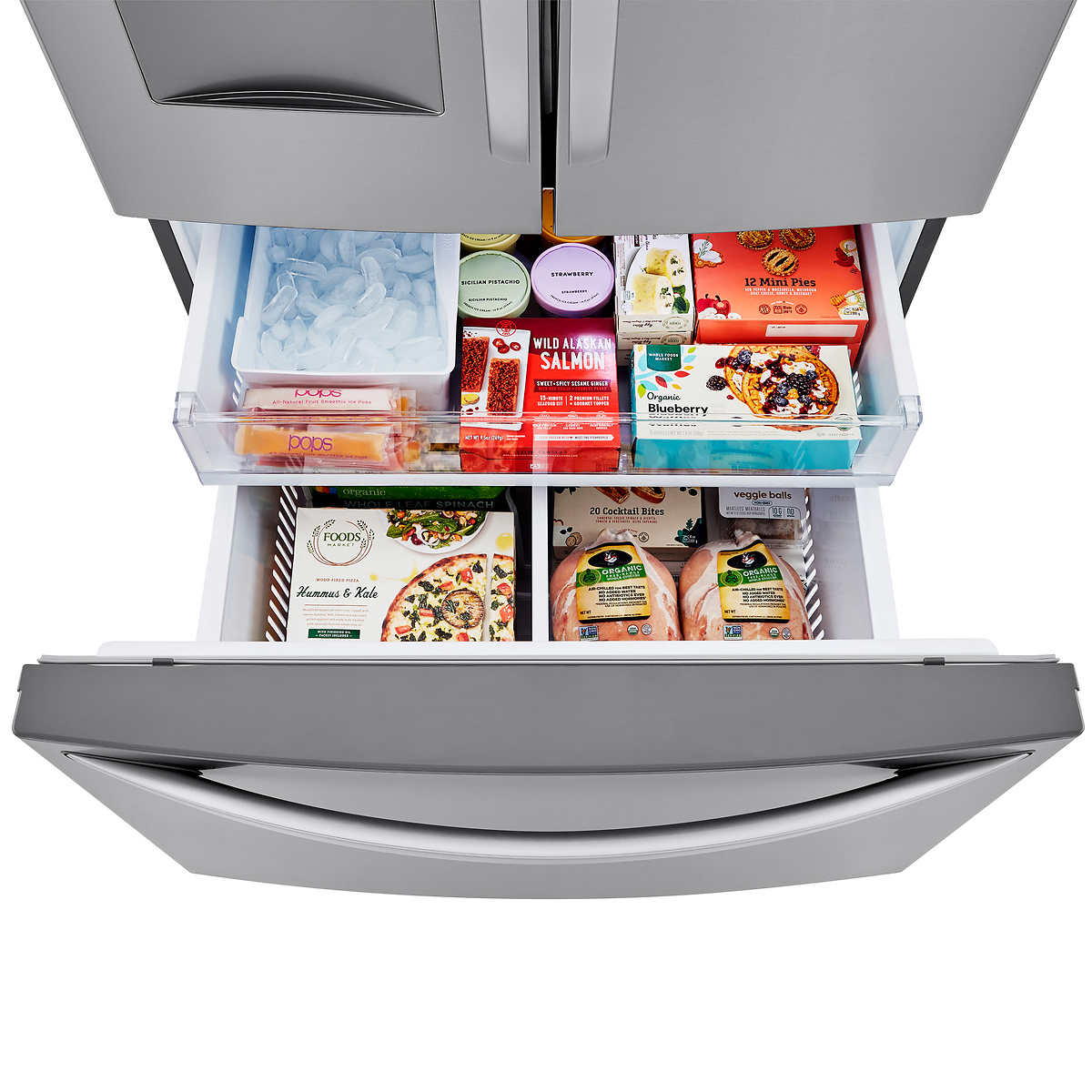LG 29 cu. ft. French Door Refrigerator with Slim Design Water Dispenser