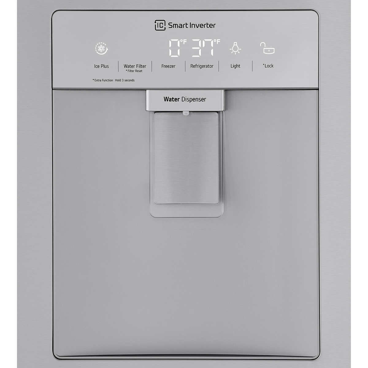 LG 29 cu. ft. French Door Refrigerator with Slim Design Water Dispenser