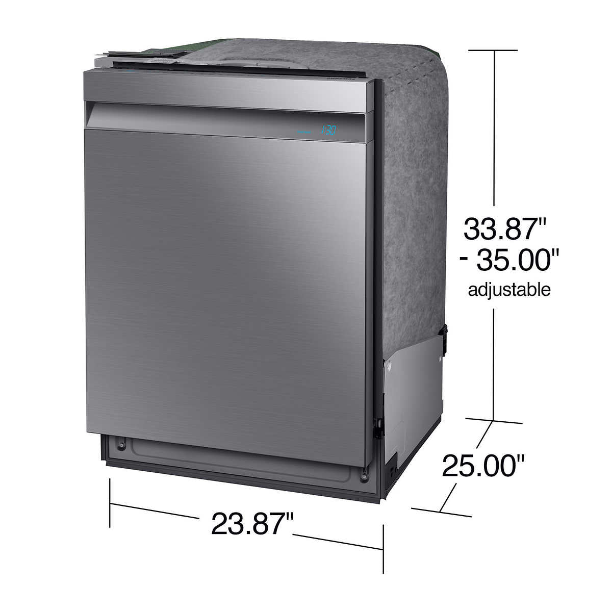 Samsung 39dBA Top Control Dishwasher with Stainless Steel Tub