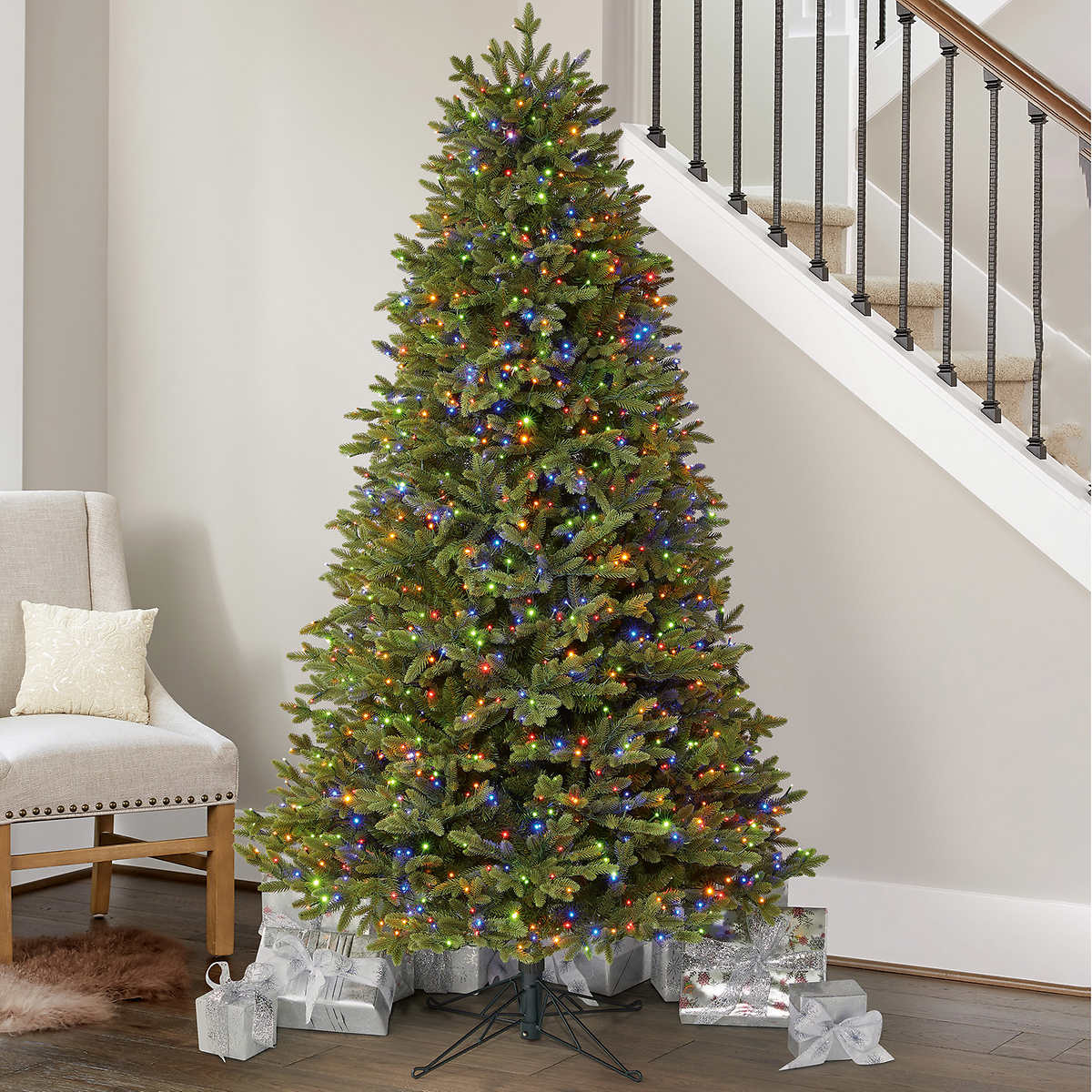 6.5' Pre-Lit Radiant Micro LED Artificial Christmas Tree