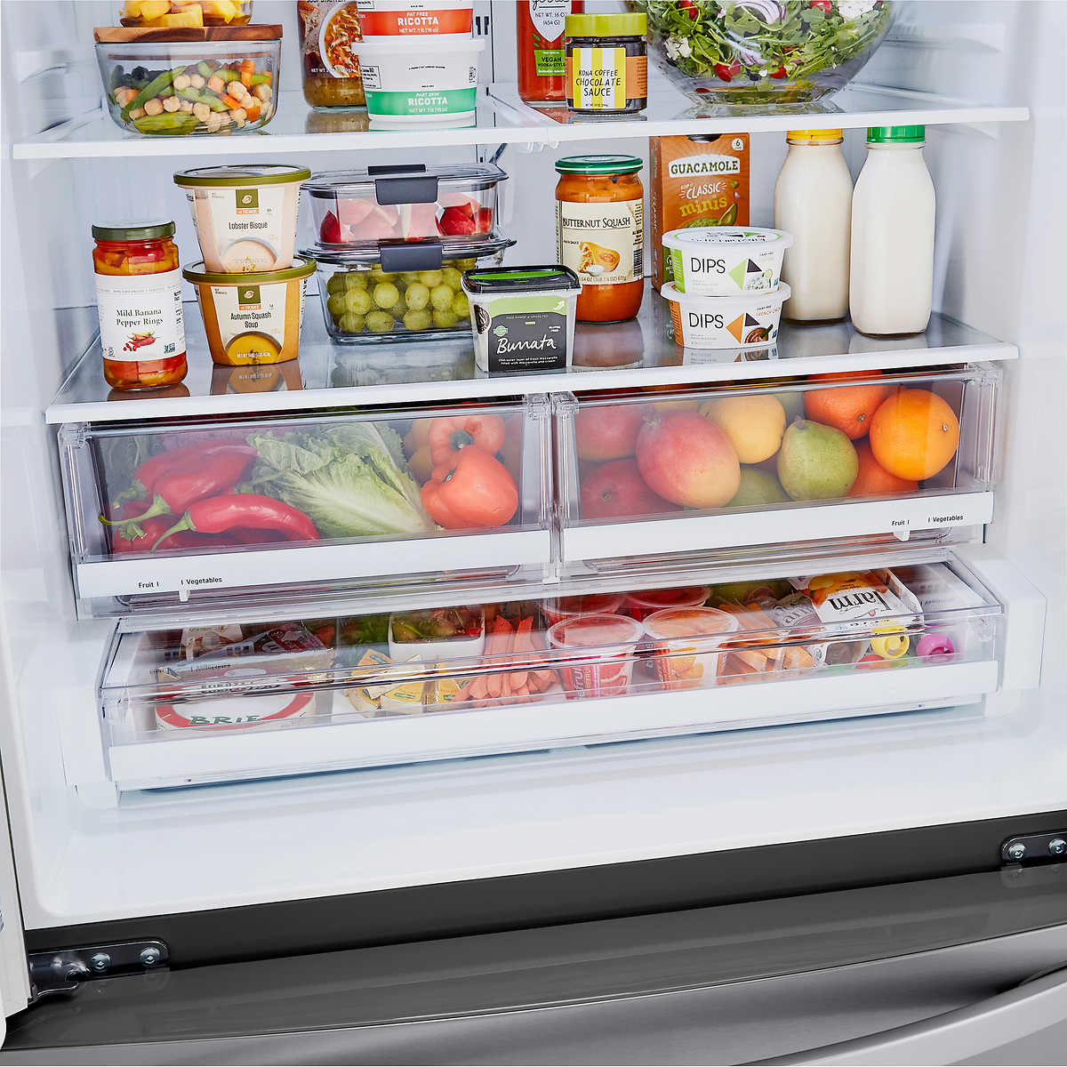 LG 29 cu. ft. French Door Refrigerator with Slim Design Water Dispenser