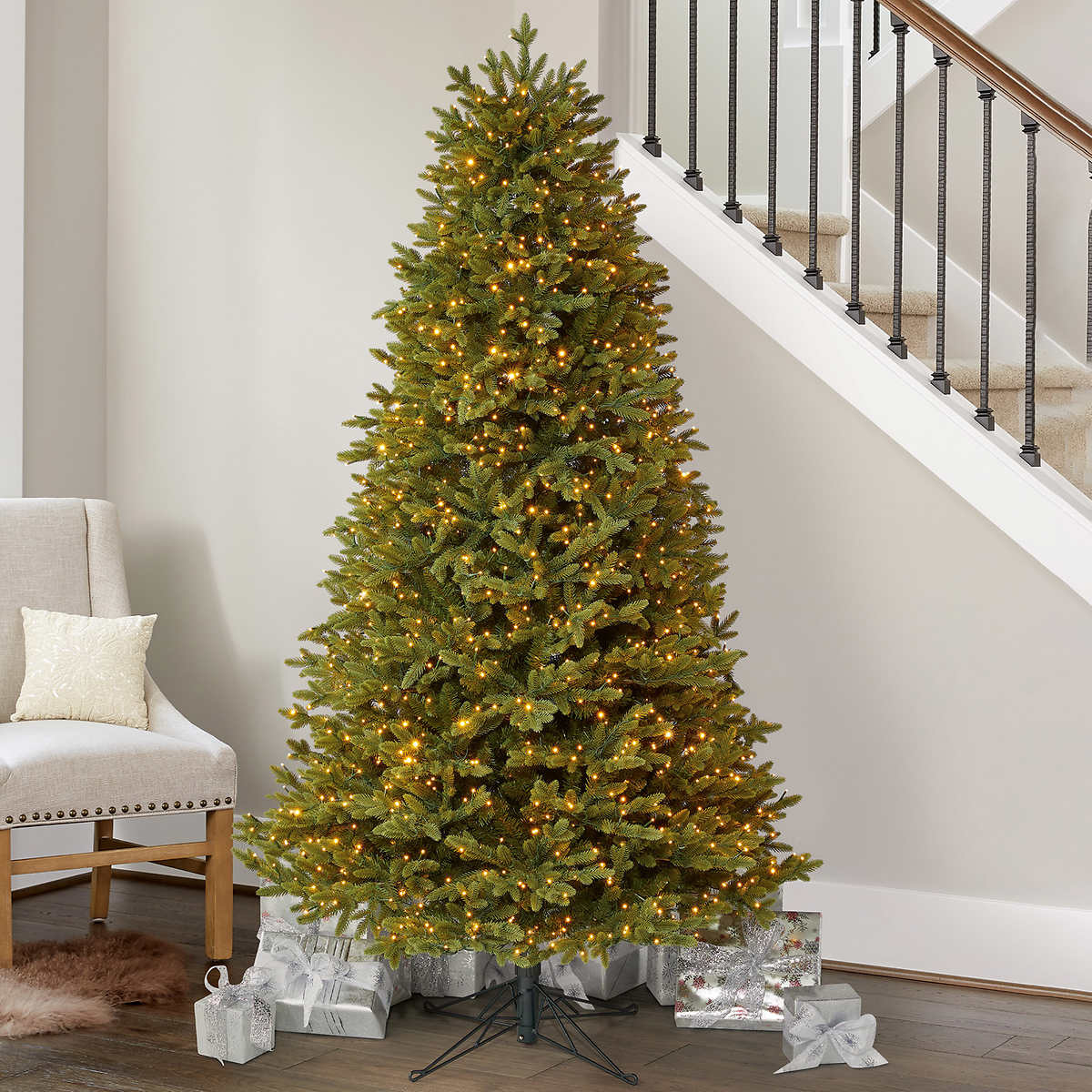 6.5' Pre-Lit Radiant Micro LED Artificial Christmas Tree