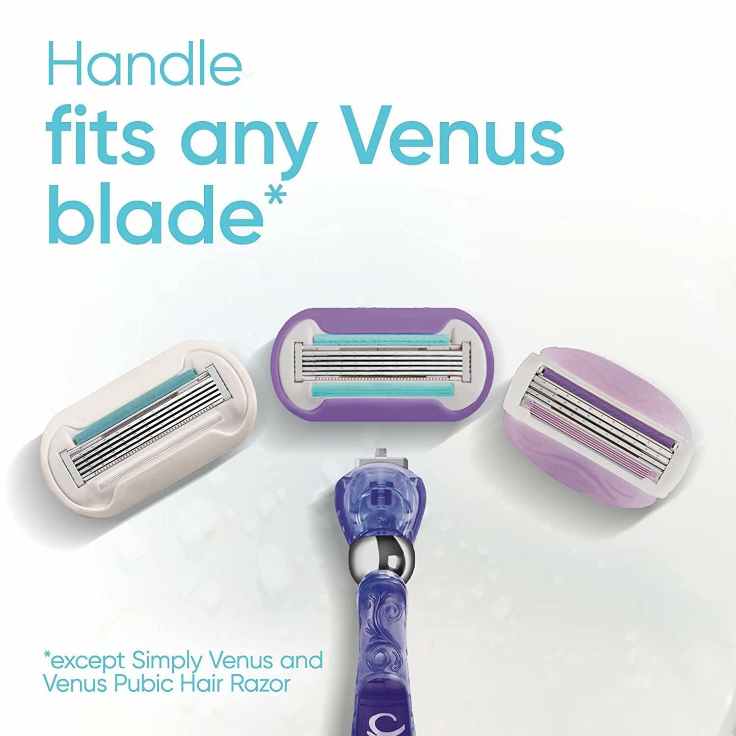 2 Packs Of Gillette Venus Swirl Women's Razor 6-Cartridges (2 X Packs of 6 Cartridges) Total 12