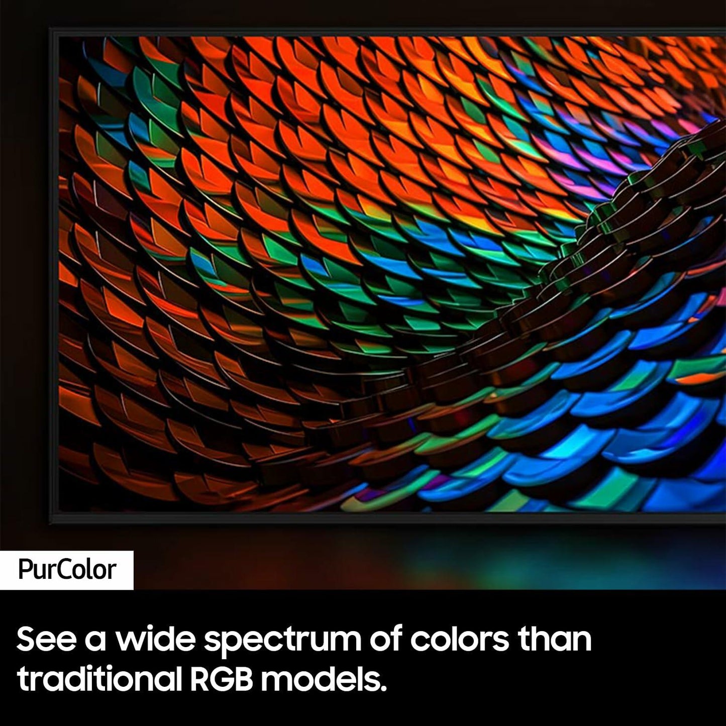Samsung 70-Inch Class Crystal UHD 4K DU7200 Series HDR Smart TV w/Object Tracking Sound Lite, PurColor, Motion Xcelerator, Mega Contrast, Q-Symphony (UN70DU7200, 2024 Model)