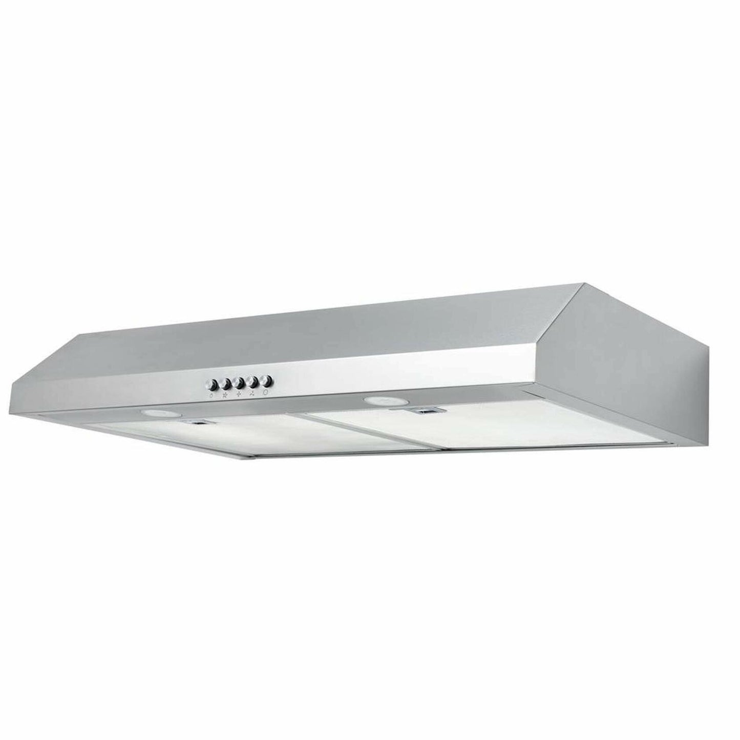 Vissani Under Cabinet Range Hood 30" Convertible Charcoal Filter Stainless Steel