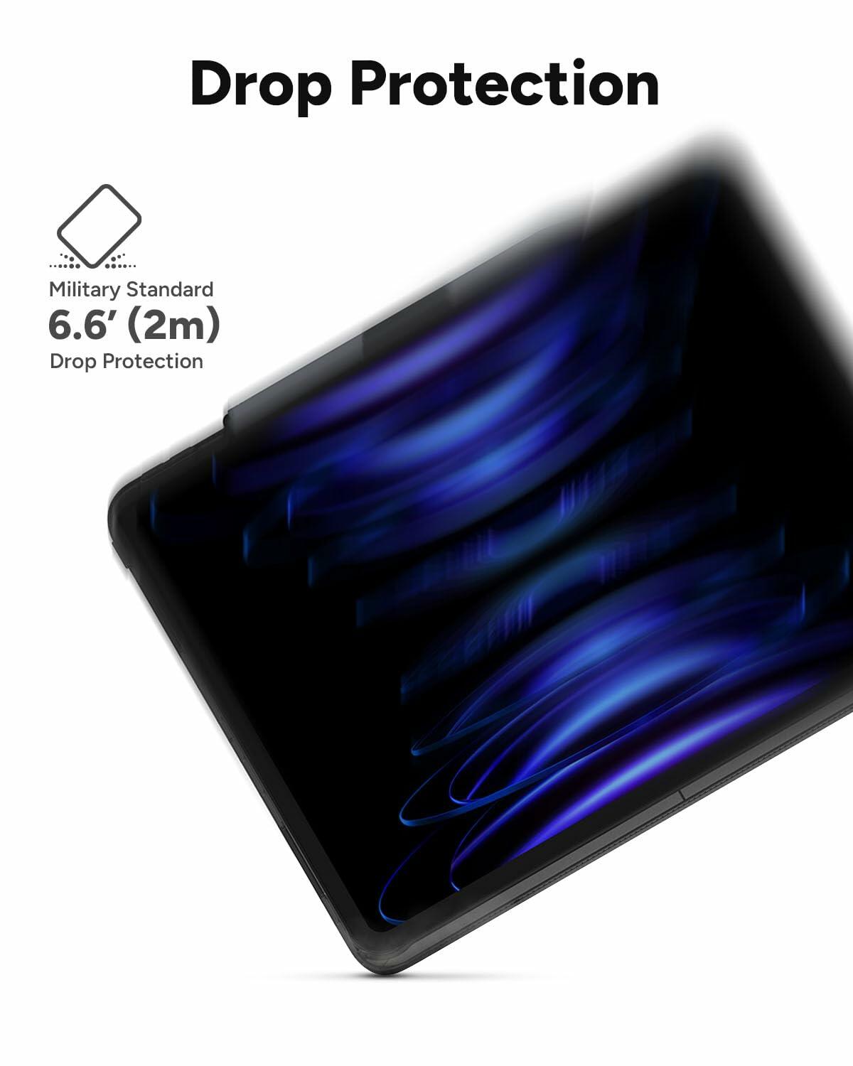 ZAGG Pro Keys 2 iPad Pro 11 (M4) 2024 Keyboard Case - Wireless Keyboard & Detachable Folio Case, Laptop-Style Keys, Multi-Pairing Bluetooth, 6.6 ft Drop Protection, NOT Compatible w iPad Pro Gen 1-4