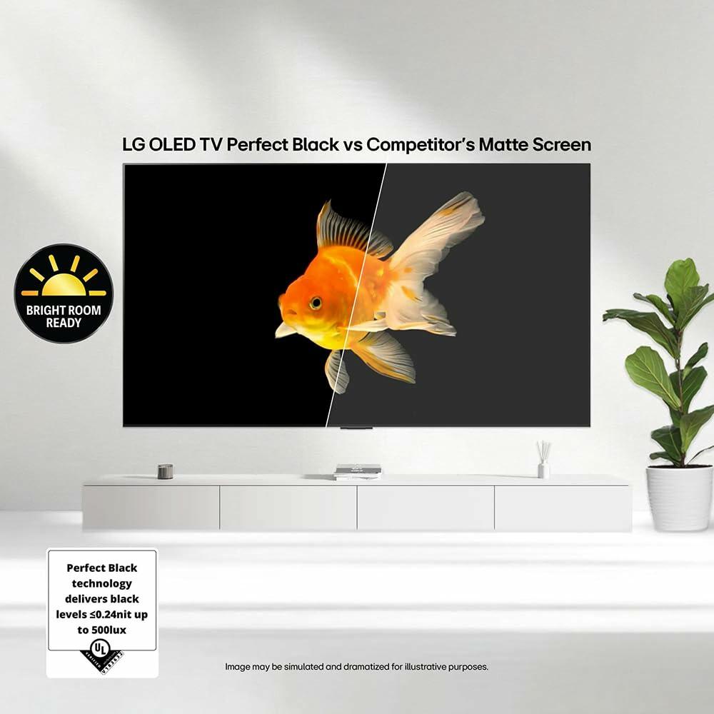 LG OLED42C5PUA 42 Inch Class C5 Series OLED evo 4K UHD Smart webOS TV 2025