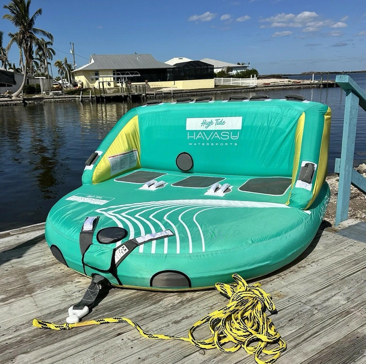 Inflatable 1-3 Person Towable Tubes For Boating Water Tubes For Boats To Pull