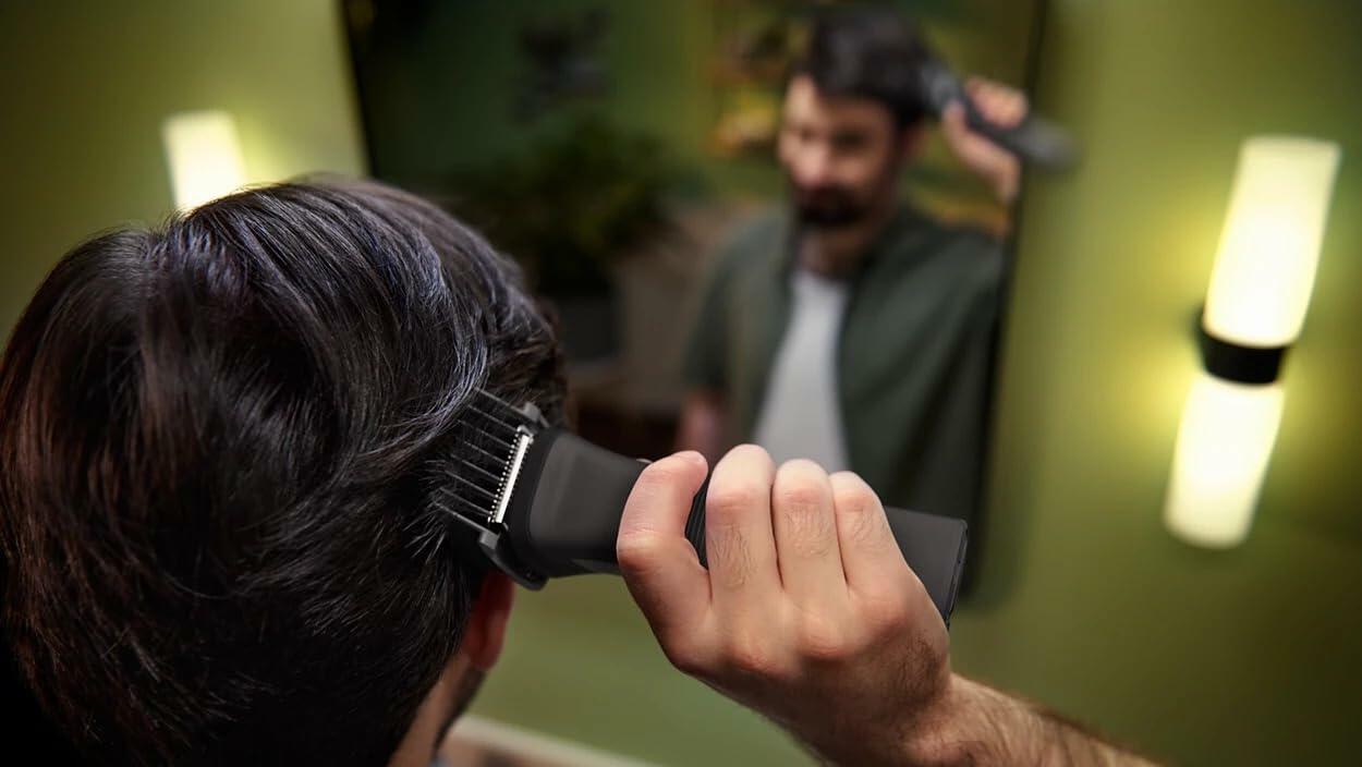 Philips Multigroom Series 9000, 20-Piece All-in-One Trimmer Set with Storage Pouch, Gray